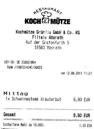 ahex Hffner Kochmtze Restaurant